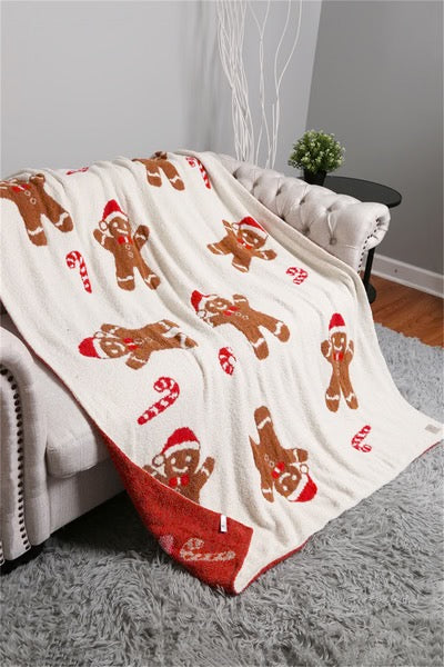 Gingerbread Man Blanket