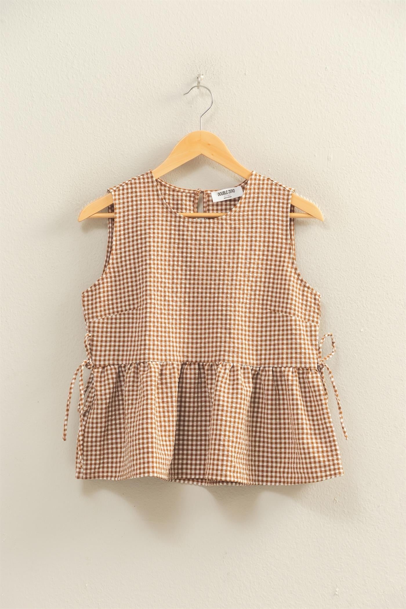 Abigail Gingham Top