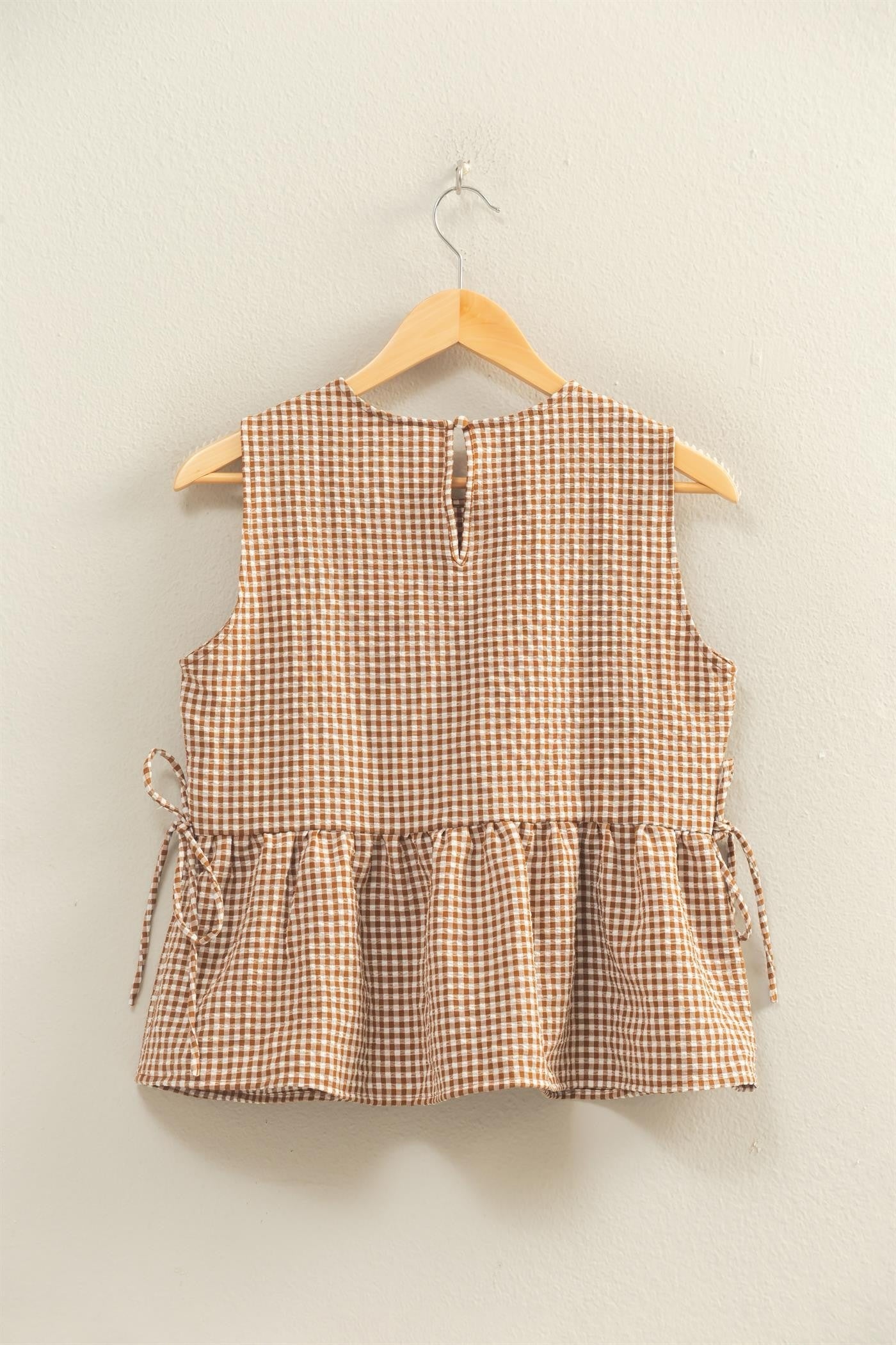 Abigail Gingham Top
