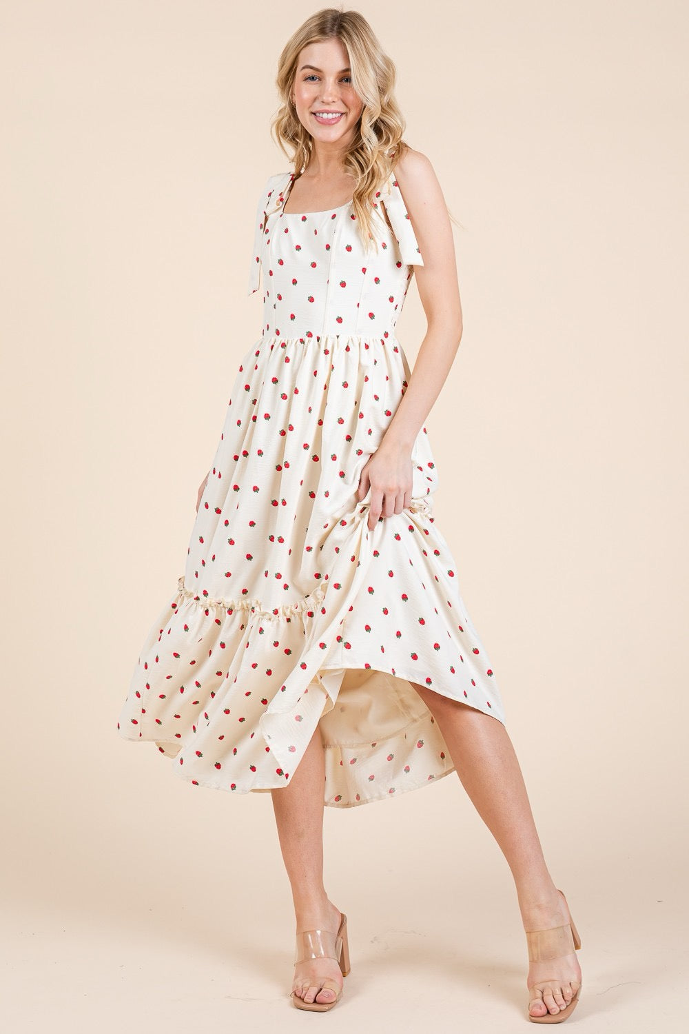 Sweet Strawberry Dress