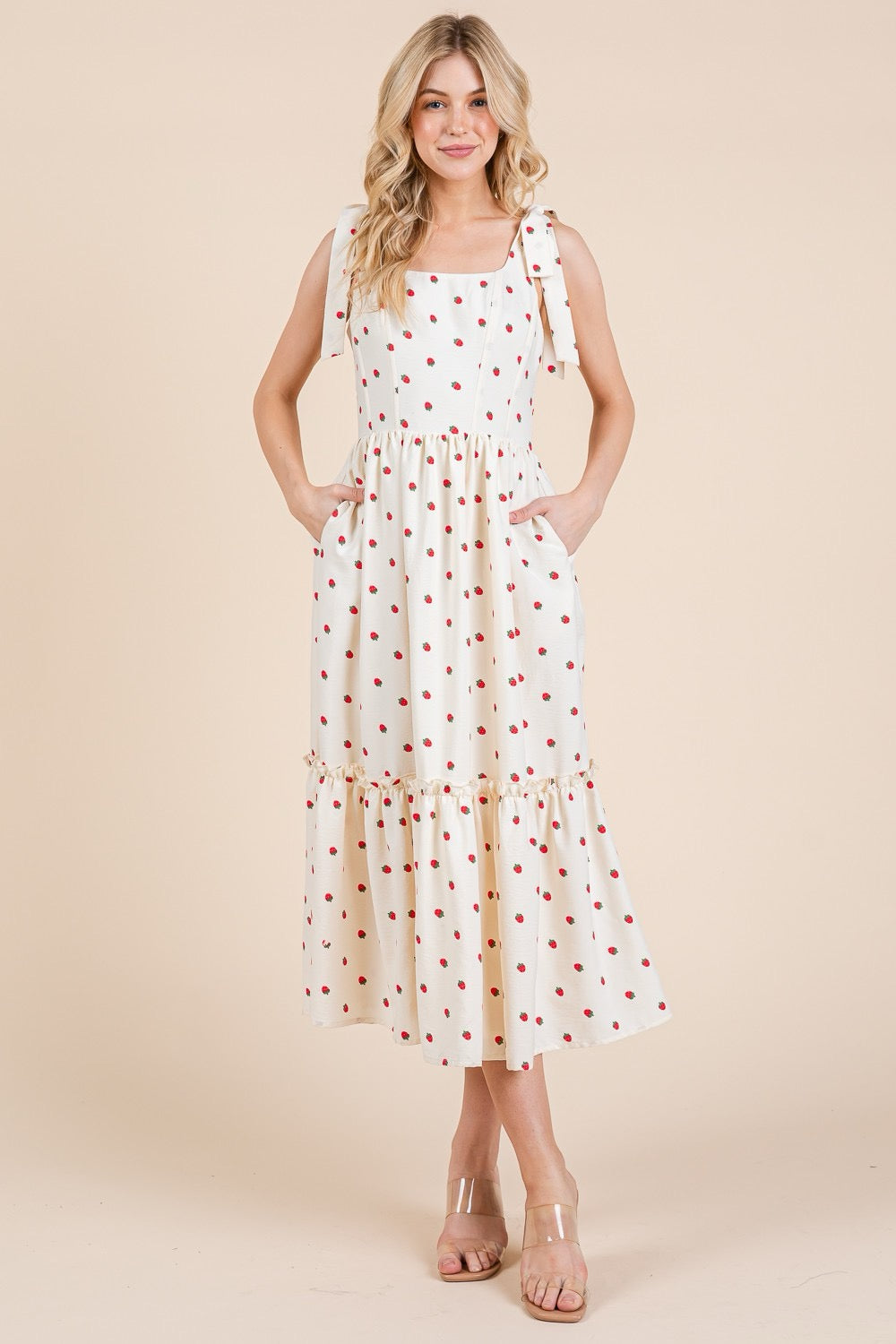 Sweet Strawberry Dress