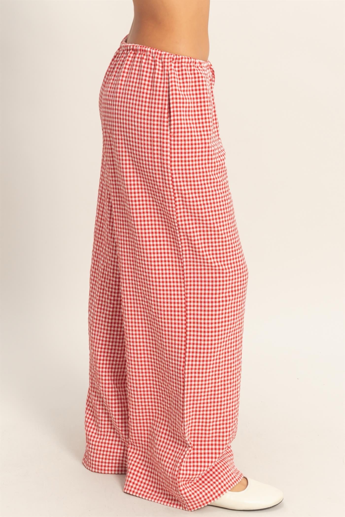 Abigail Gingham Pants
