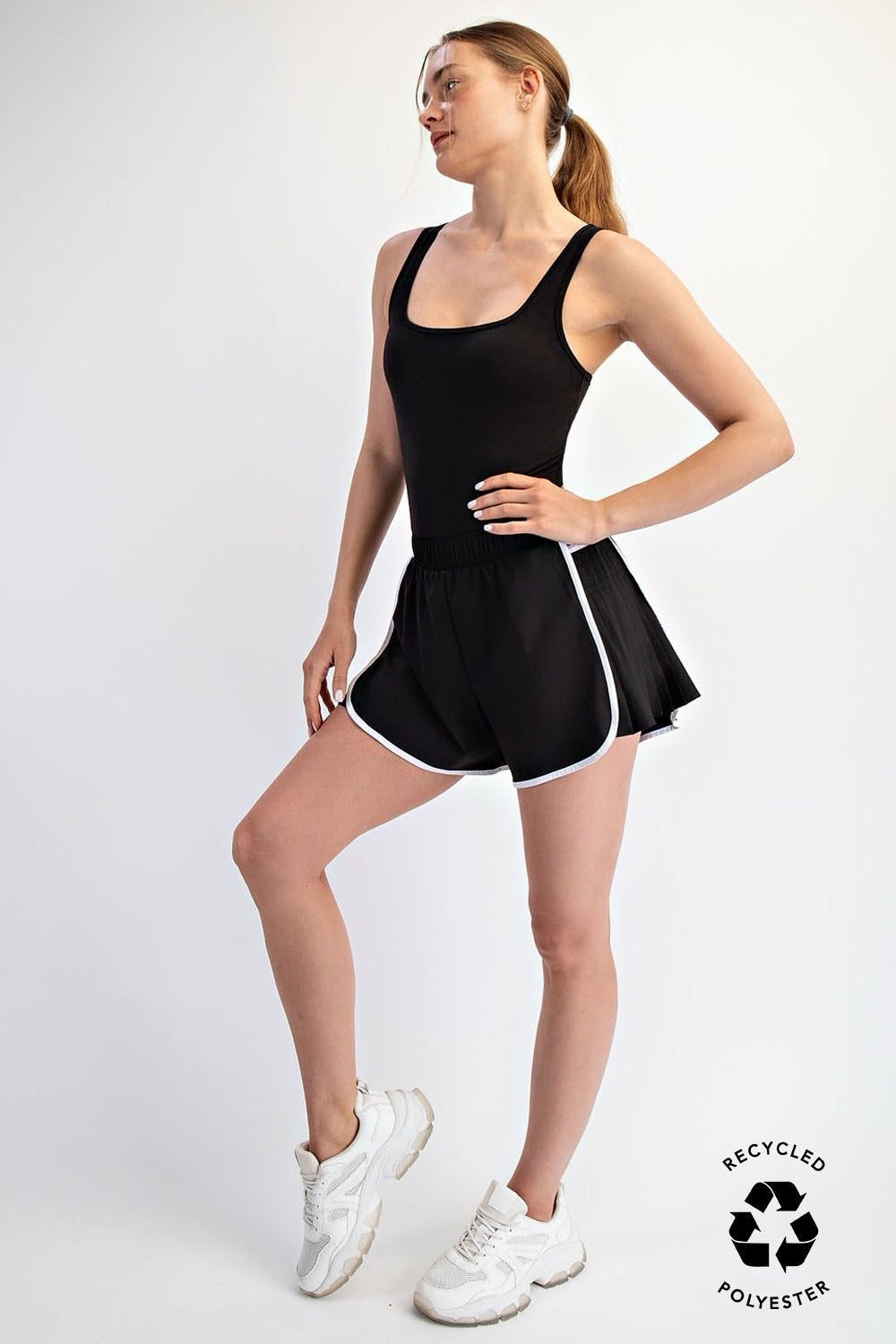 Butter Tiger Shorts- Black