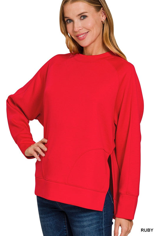 Monica Scuba Crewneck