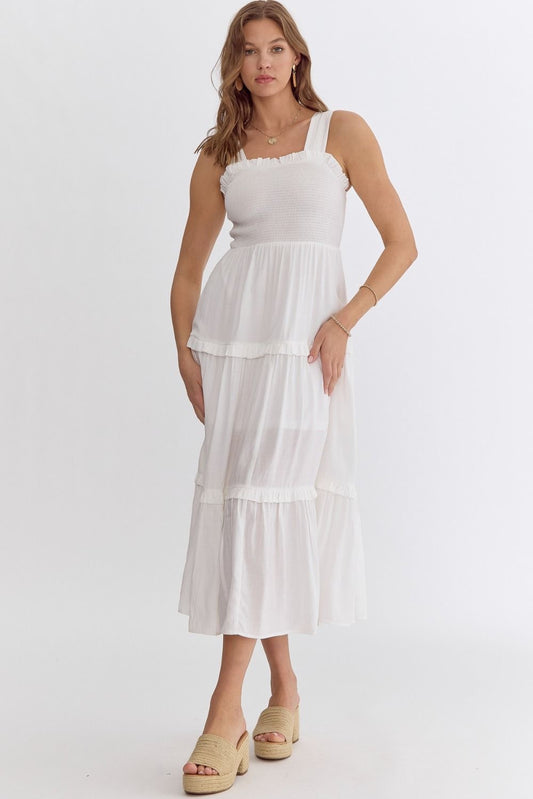 Cora Dress- White