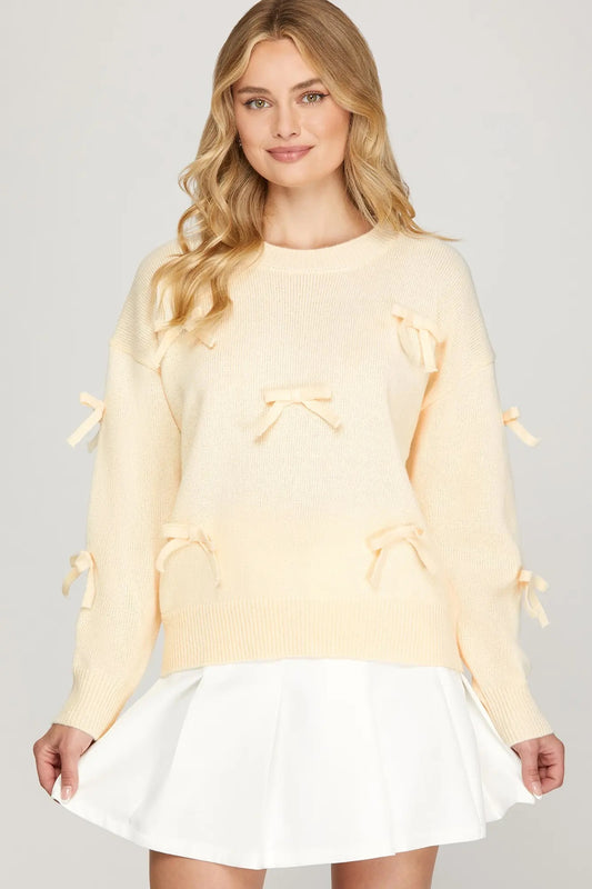 All for the Bows Sweater