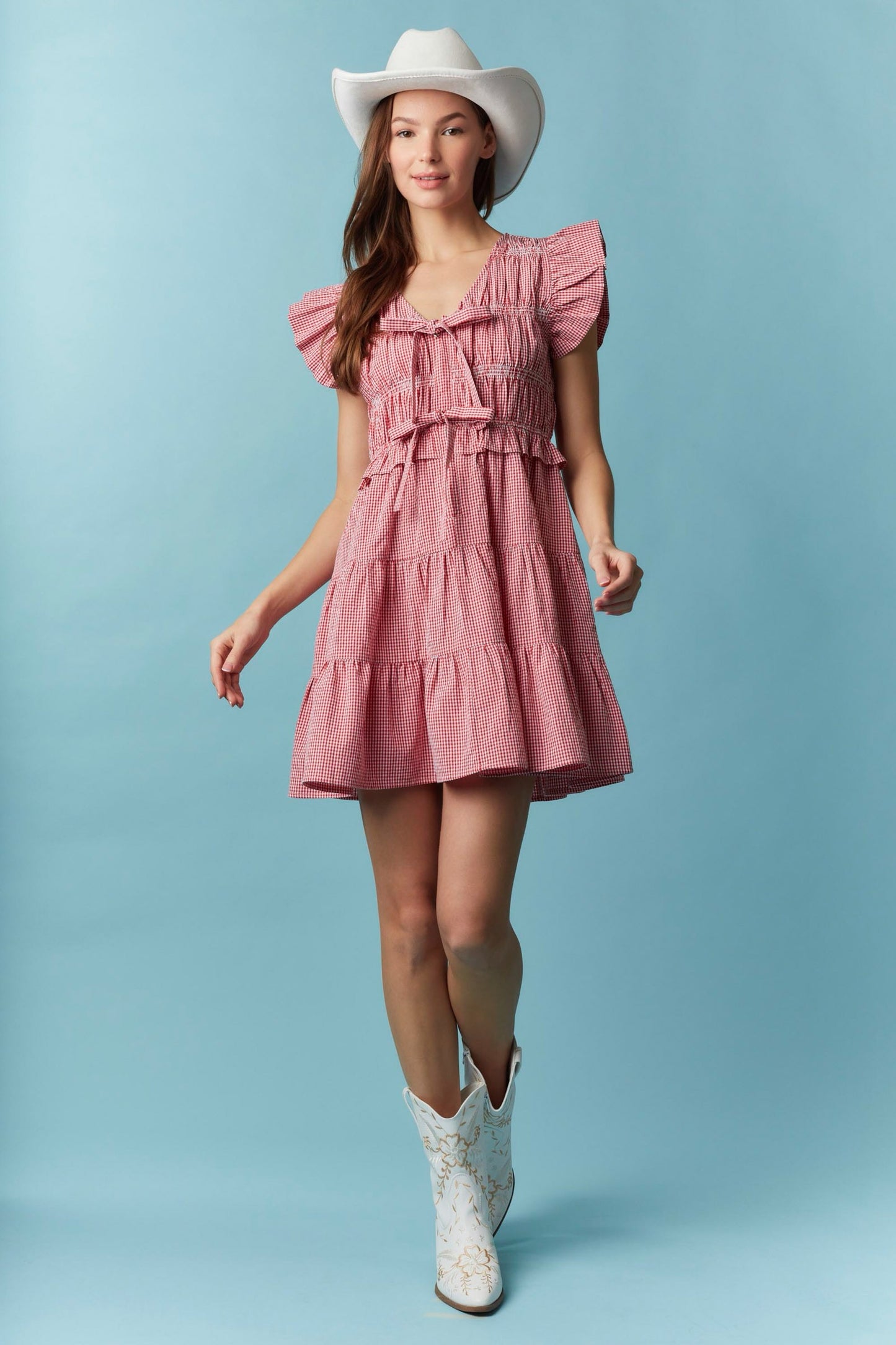 American Girl Gingham Dress