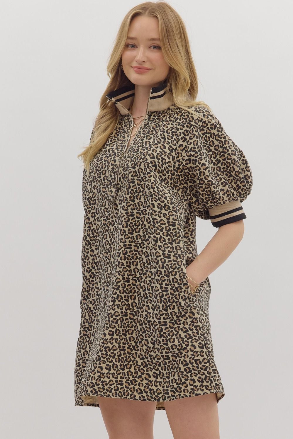 Enzlie Leopard Dress