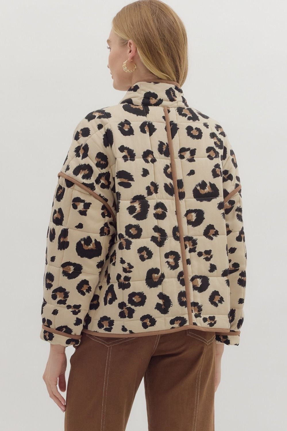 Jenna Leopard Jacket
