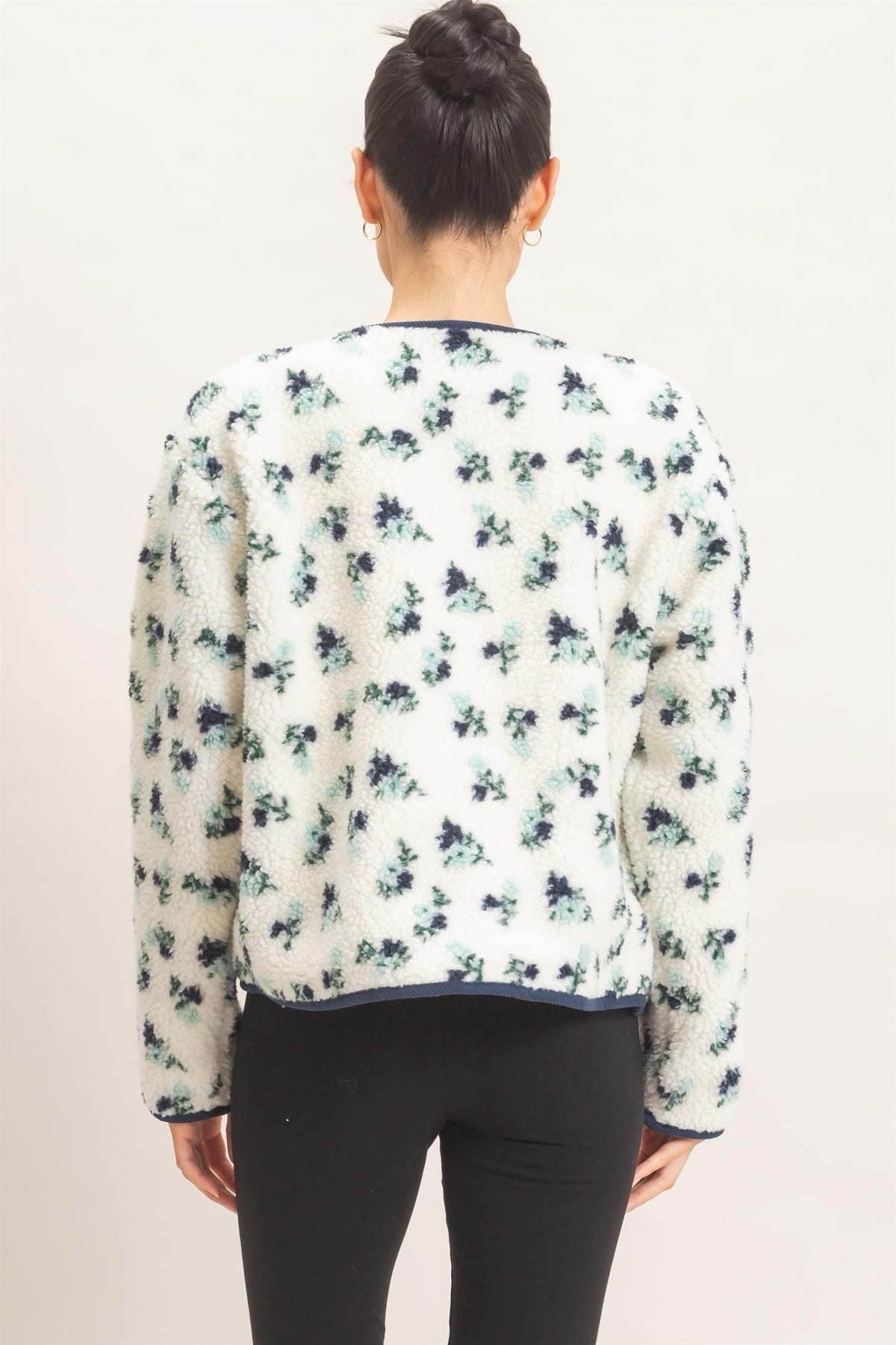 Bethany Floral Sherpa
