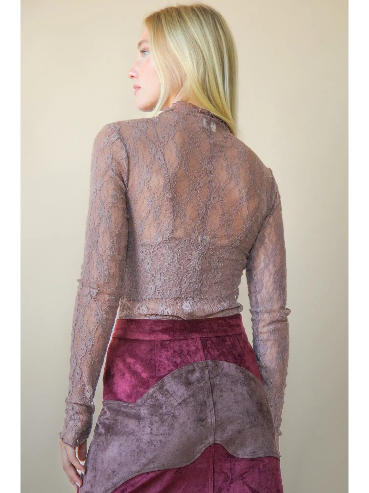 Mallory Lace Top