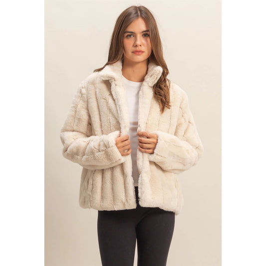 Faux Fur Jacket