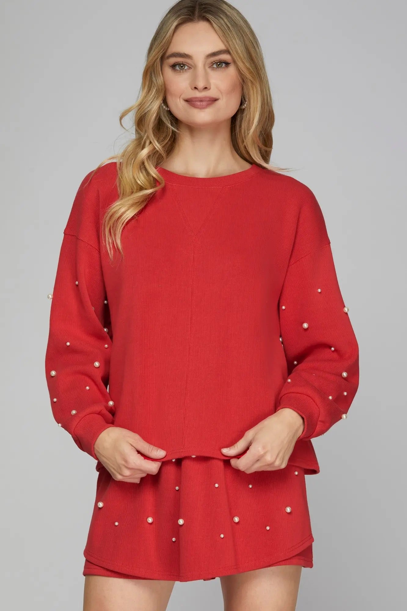 Holiday pearl Sweatshirt