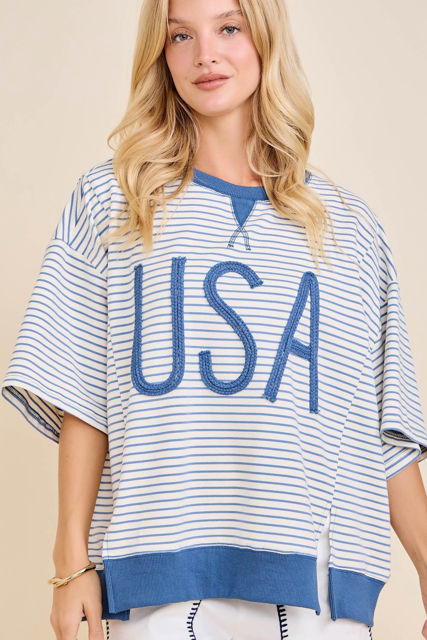 USA Braided Top