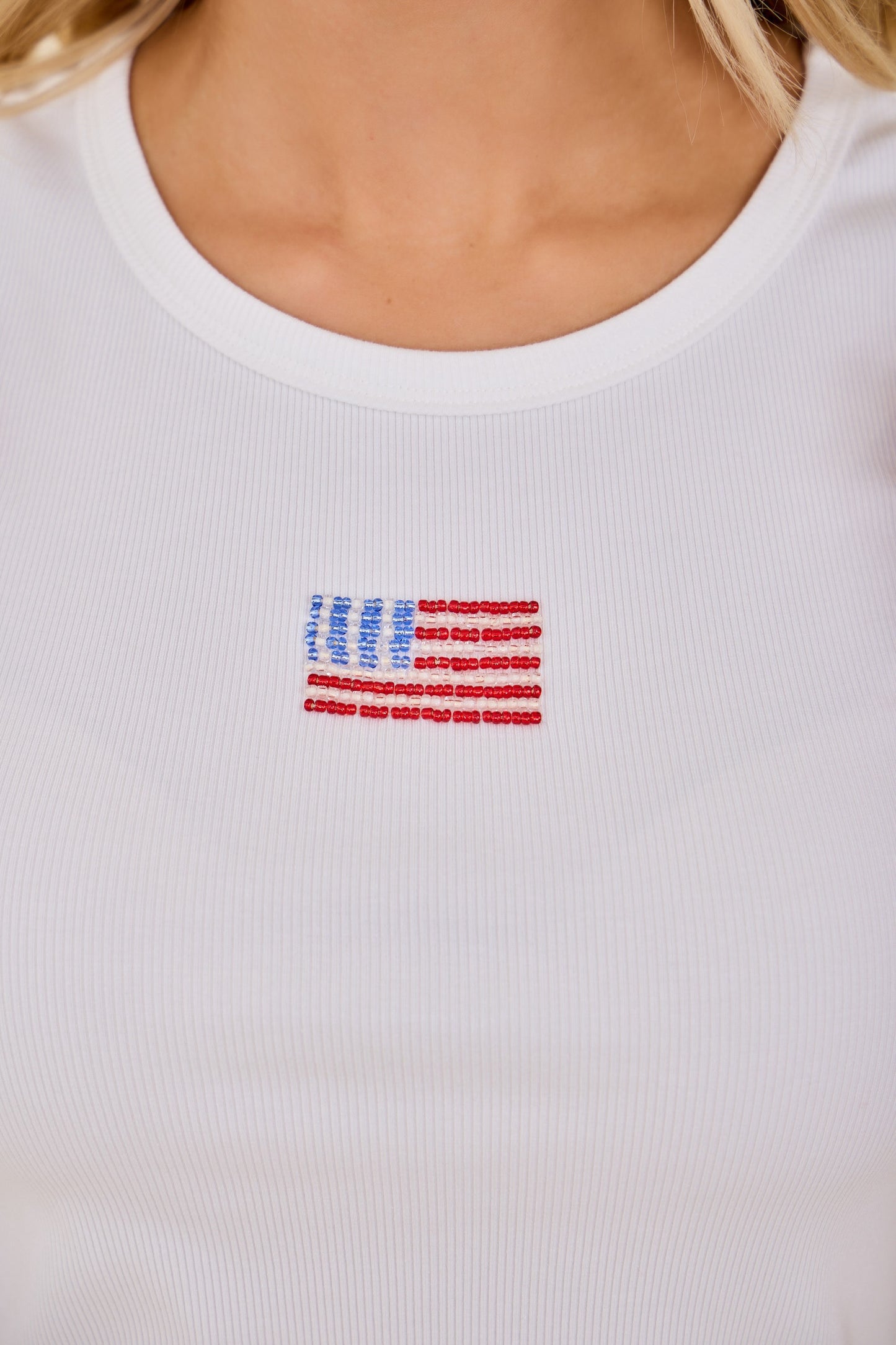 American Flag Tank Top