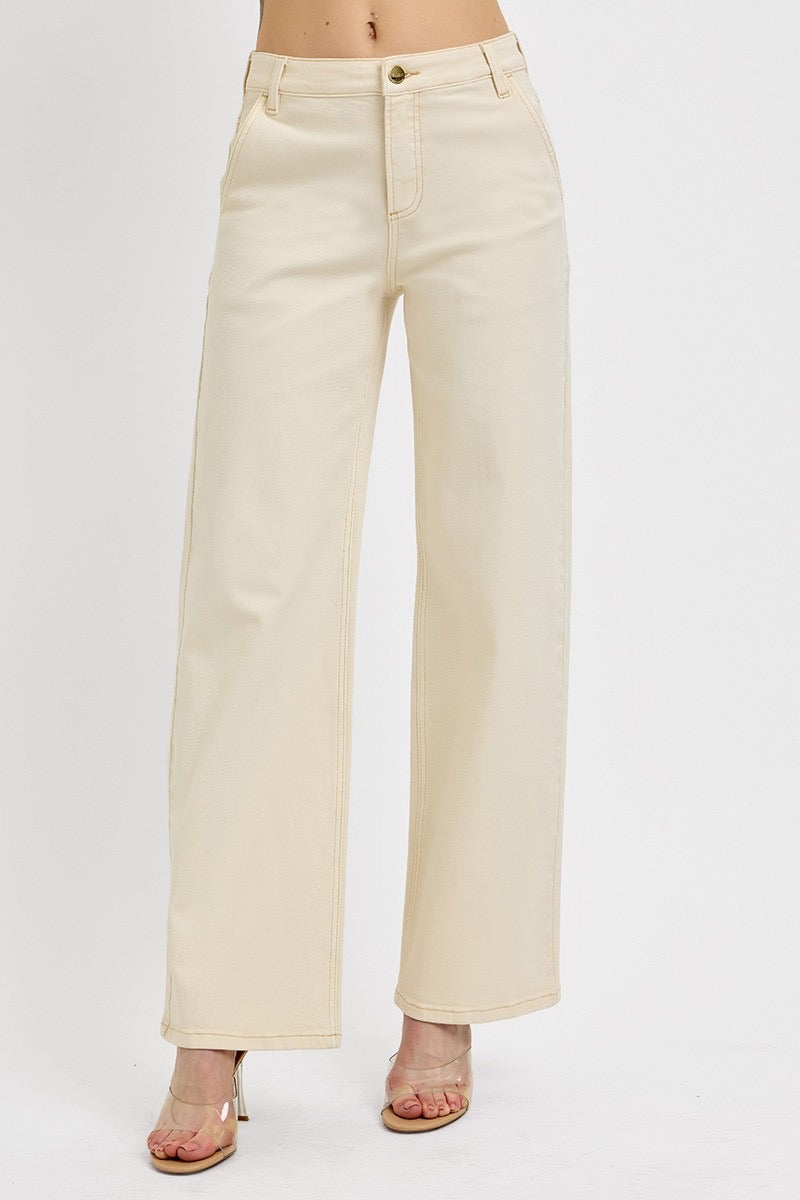 Risen Ivory Ankel DENIM