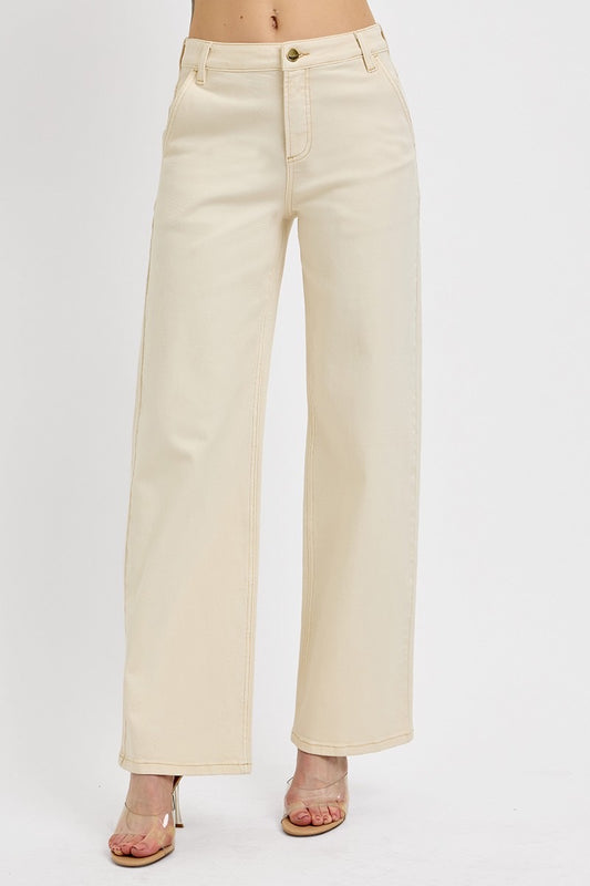 Risen Ivory Ankel DENIM
