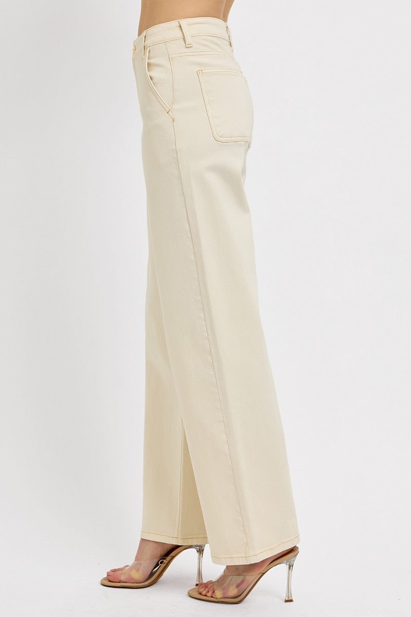 Risen Ivory Ankel DENIM