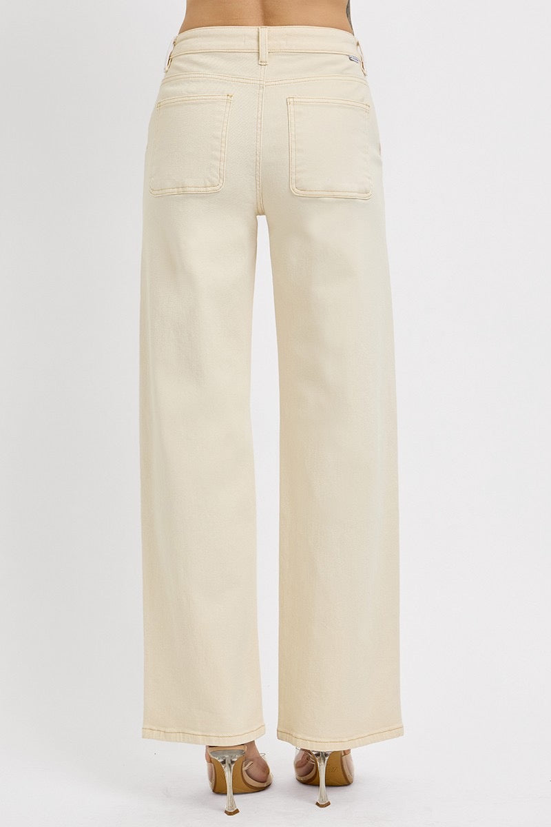 Risen Ivory Ankel DENIM