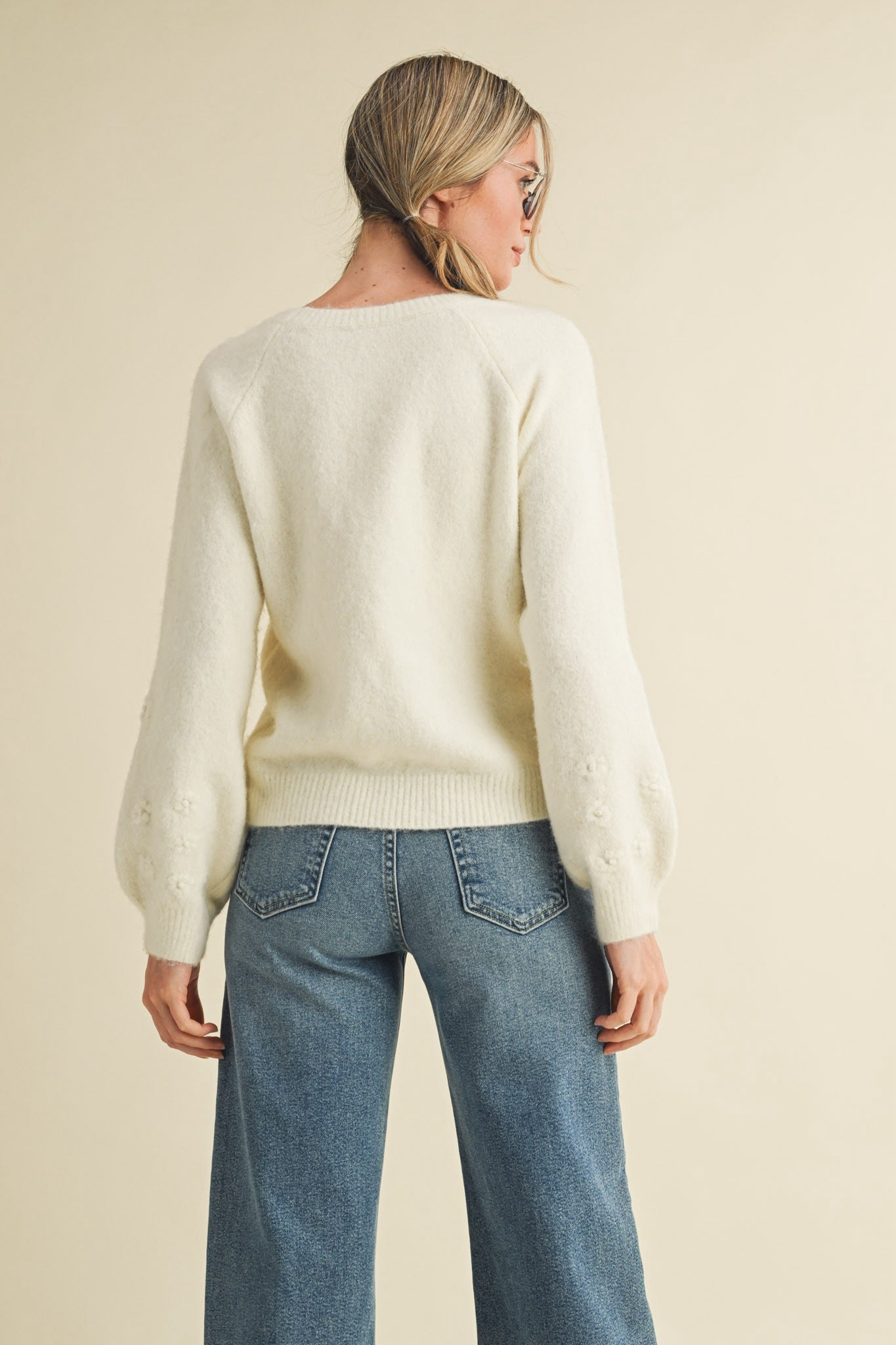 Floral Knit Sweater