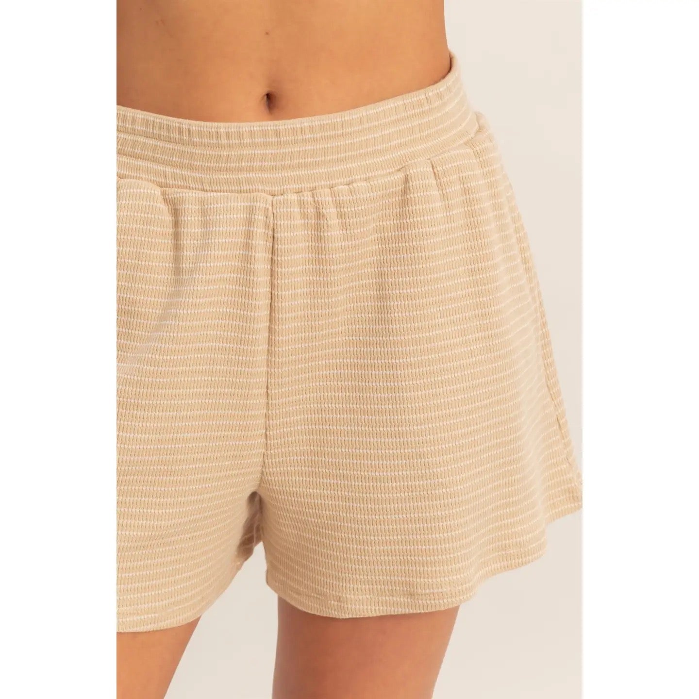 Striped Short Set