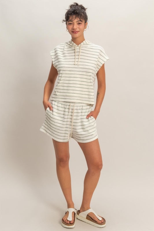 Bayside Striped Set