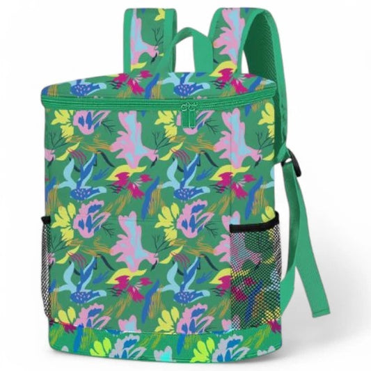 Green Summer Cooler Backpack