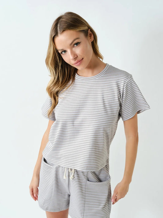 Becca Stripe Lounge Set