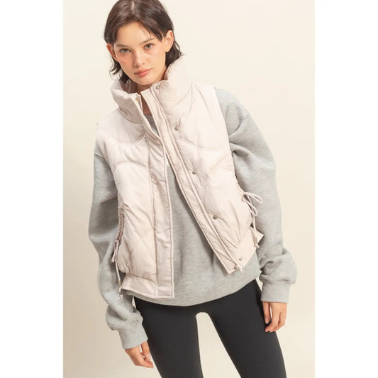 Silhouette Puffer Vest