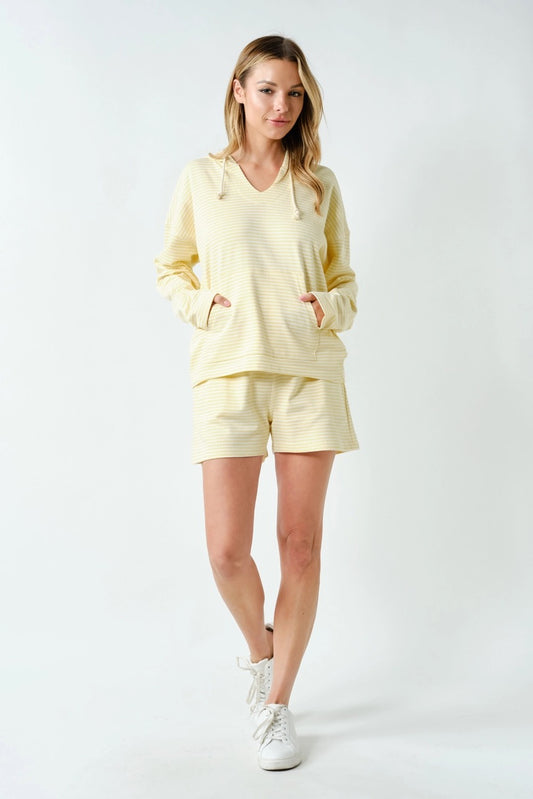 Becca Stripe Hoodie