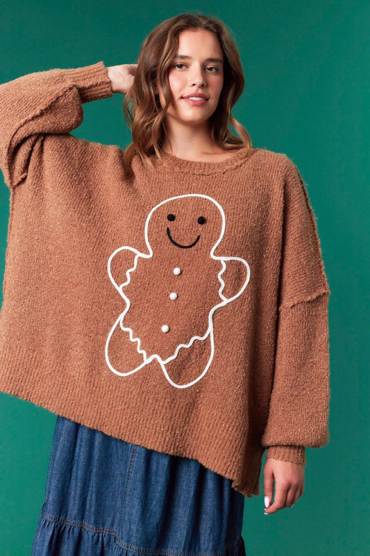 Gingerbread Man Sweater