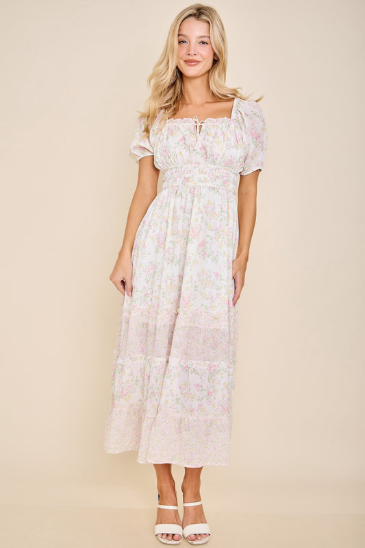 Evelyn Floral Maxi Dress