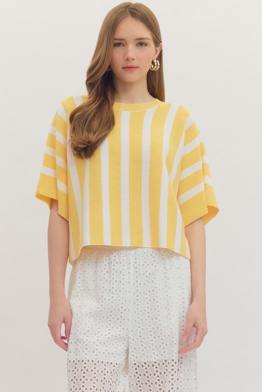 Sunny Stripe Top