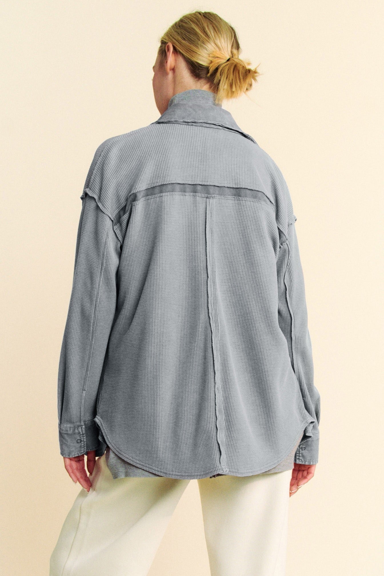 Fiona Waffle Shacket