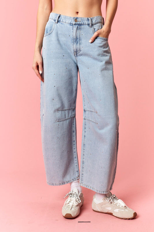 Rachel Rhinestone Jeans