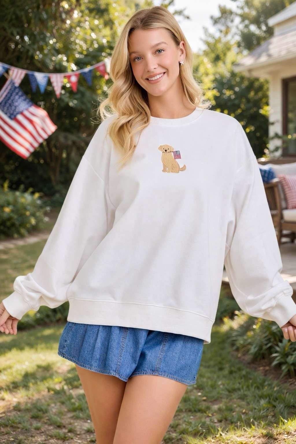 Golden Sweatshirt