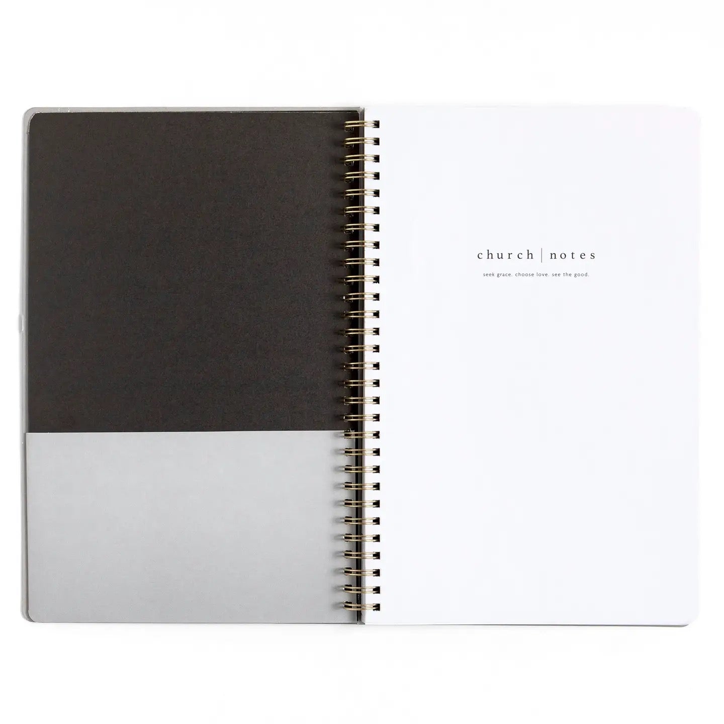 Church Notes Plus Maps- Black