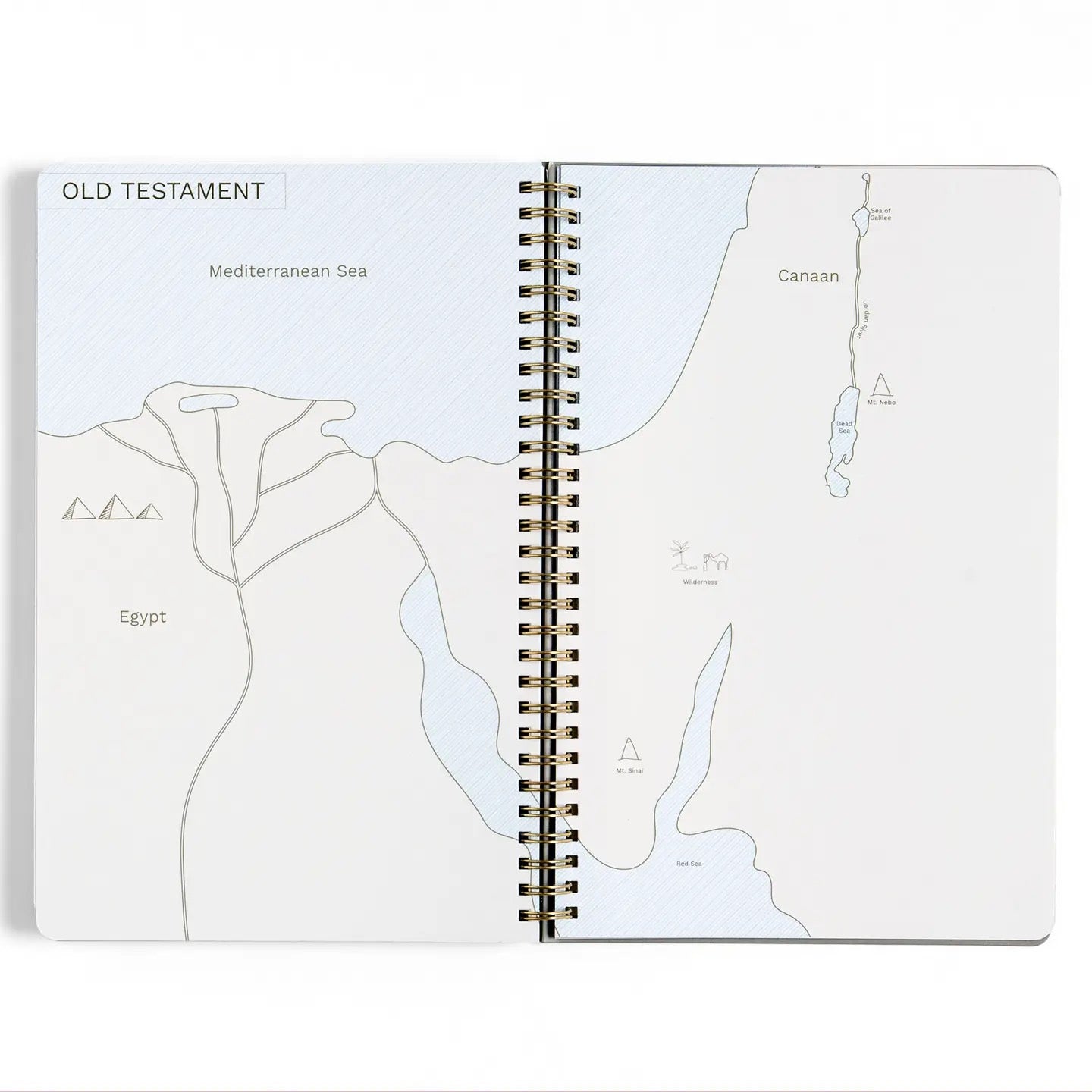 Church Notes Plus Maps- Black