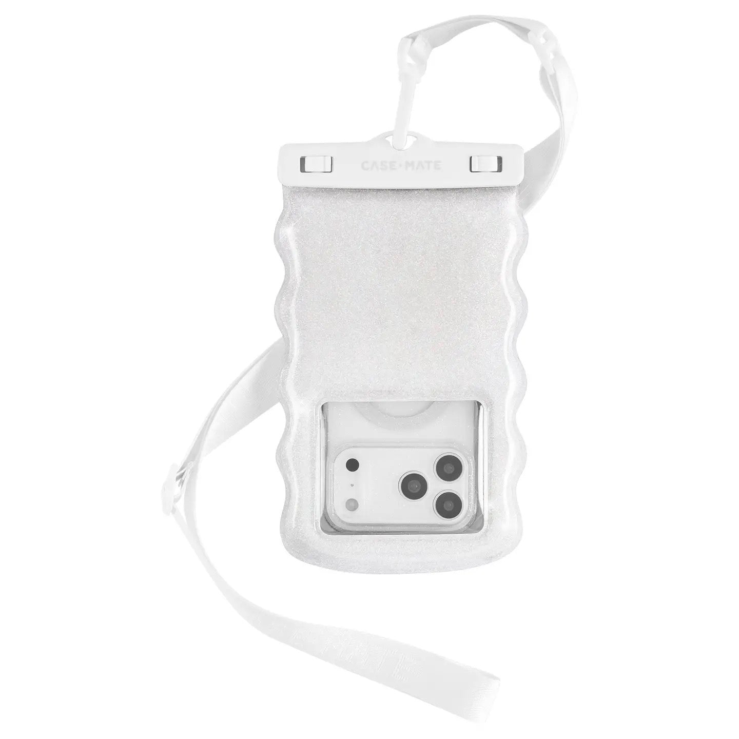 Case-Mate Wavy Waterproof Floating Phone Pouch Ivory