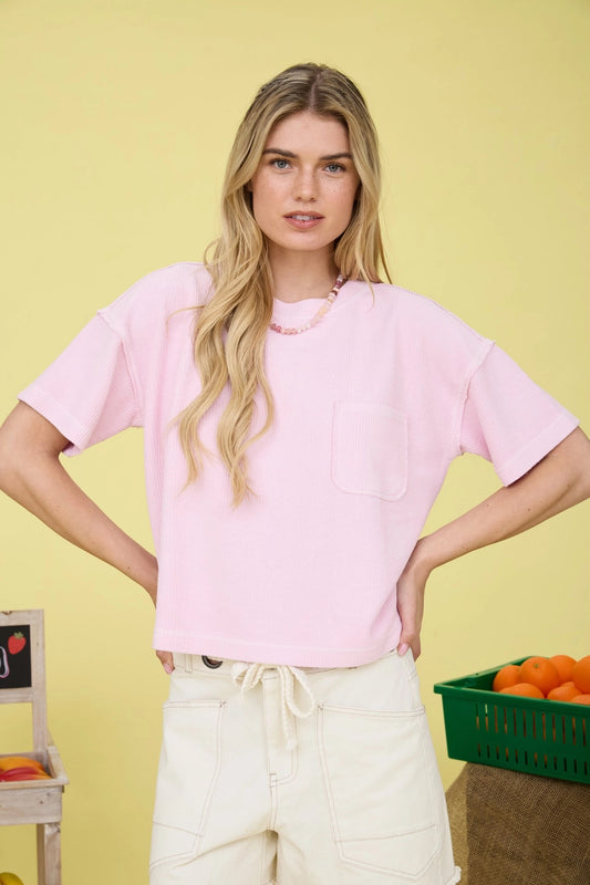Rebekah Ribbed Top