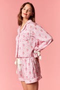 Fancy Floral Pj Set