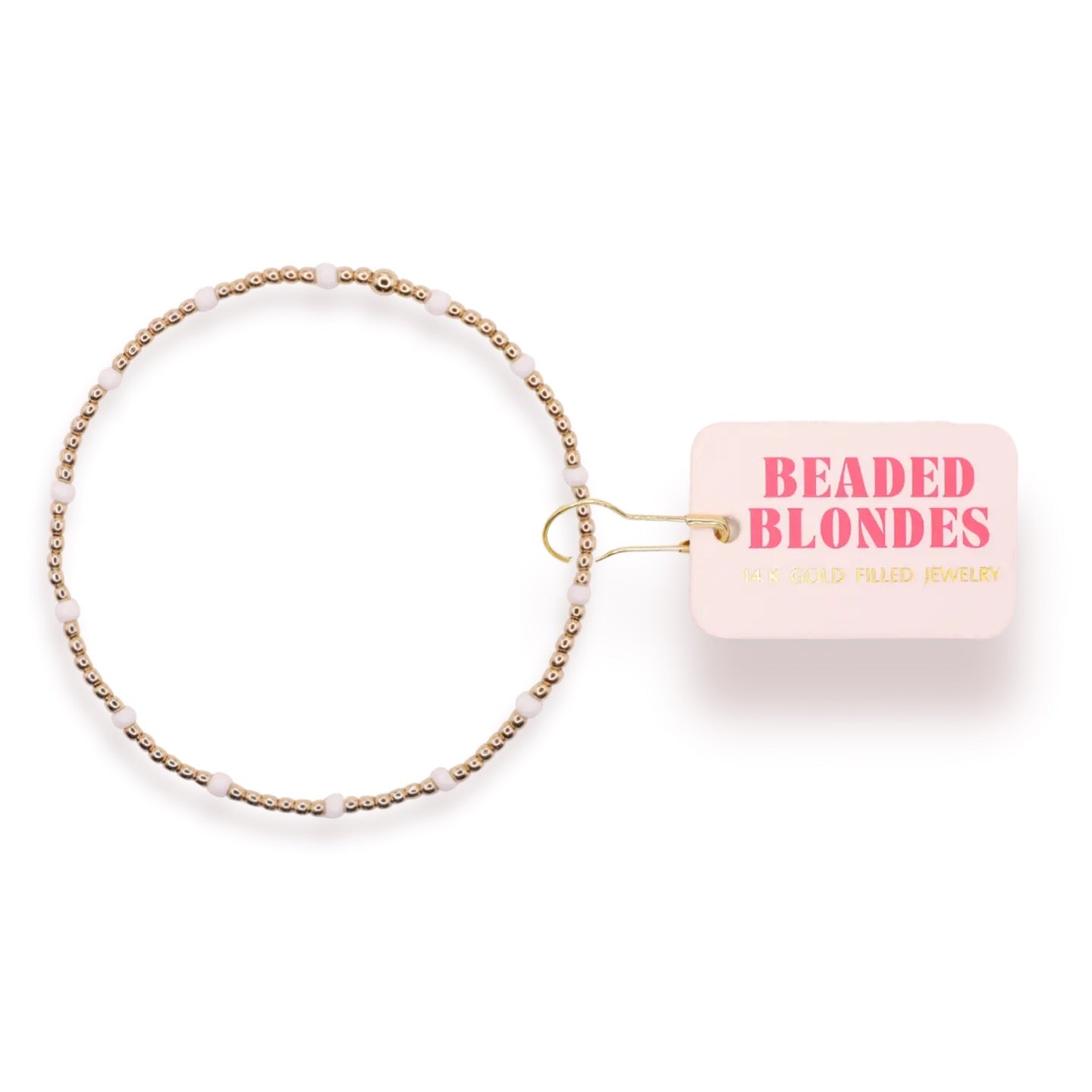 White Dainty Poppi Bracelet