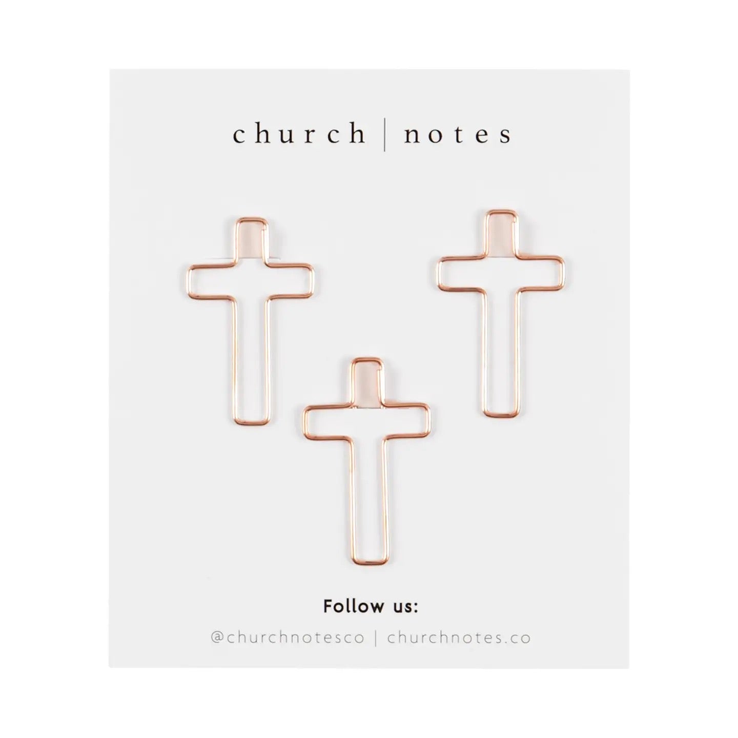 Cross Paper Clips