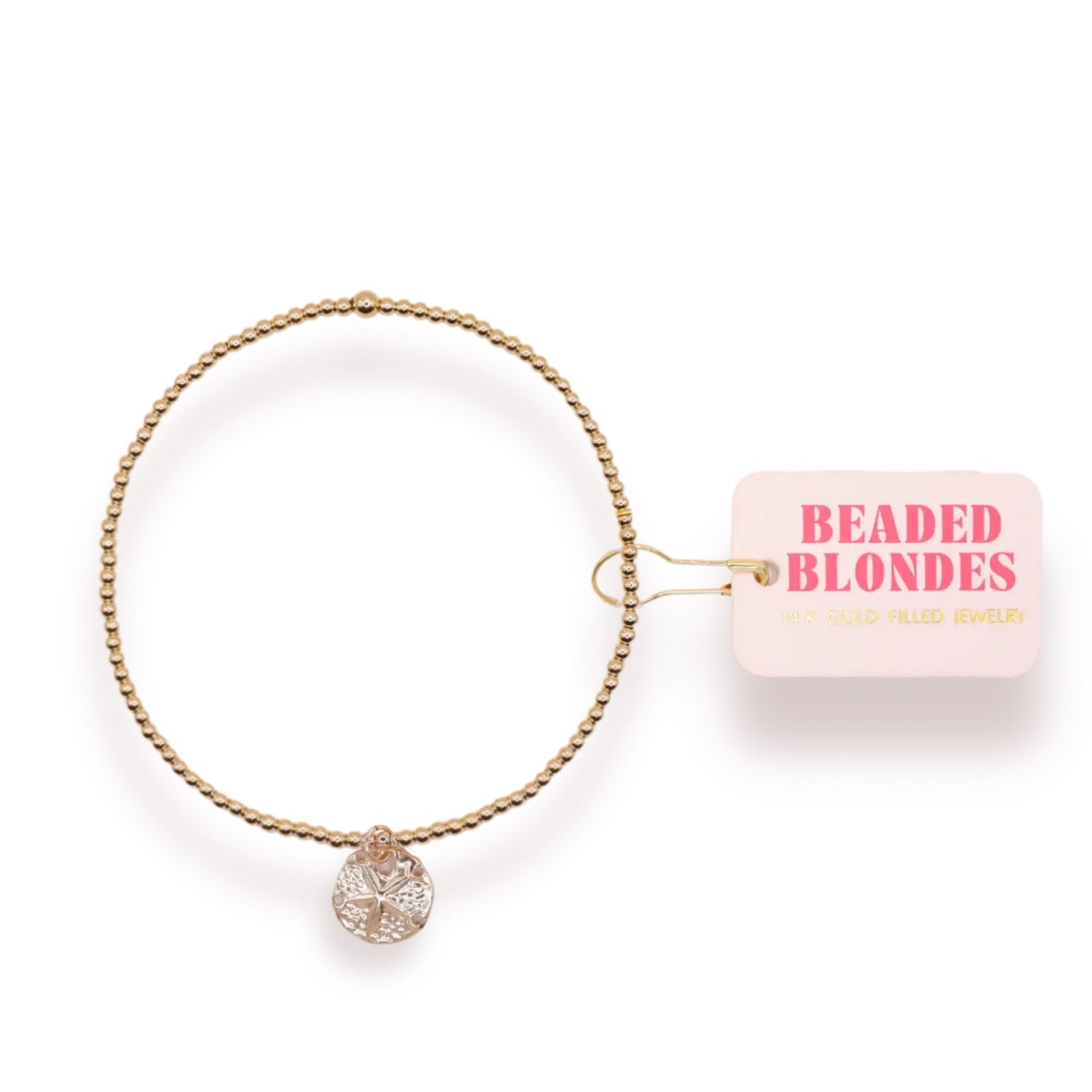 Sand Dollar Charm Bracelet