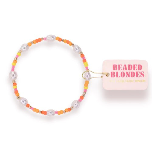 Sunkissed Sprinkle Pearl Bracelet