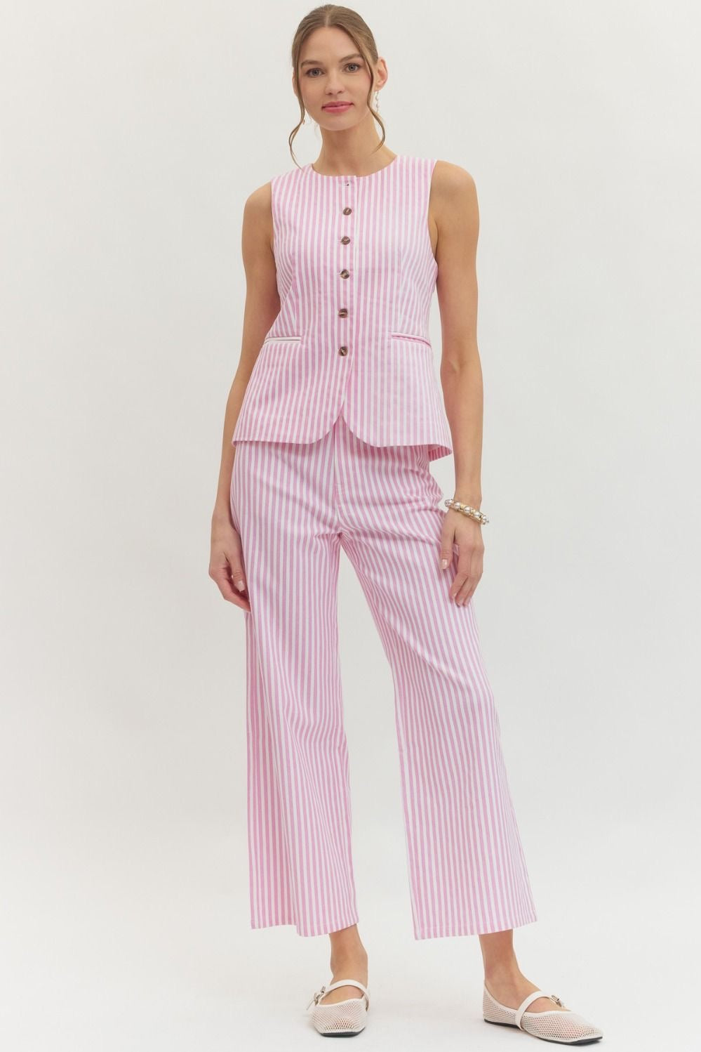 Sabrina Stripe Top