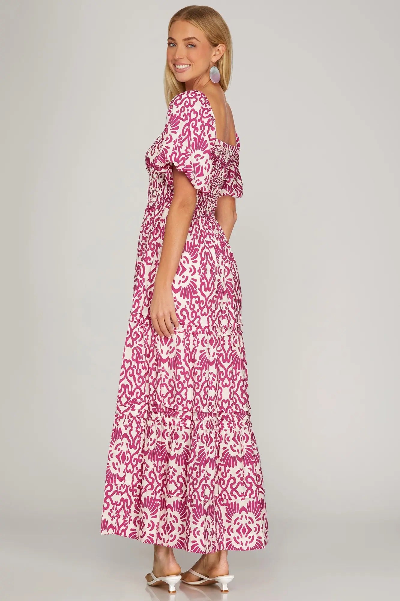 Fuchsia Maxi Dress