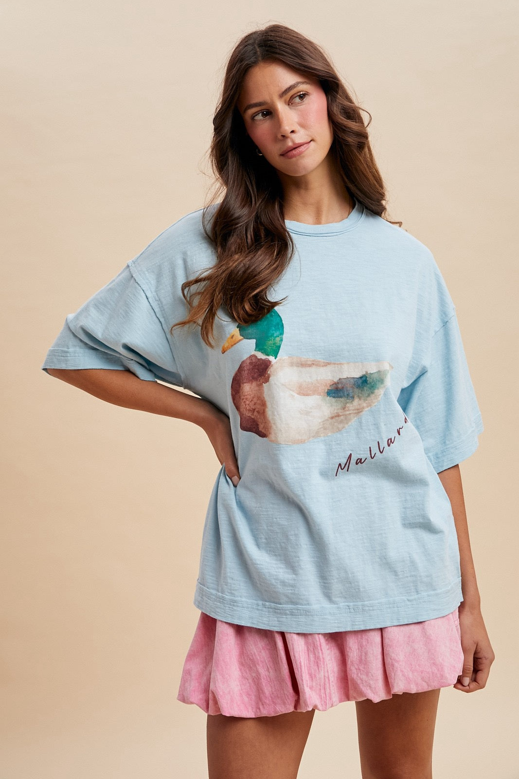 Water Color Mallard Tee