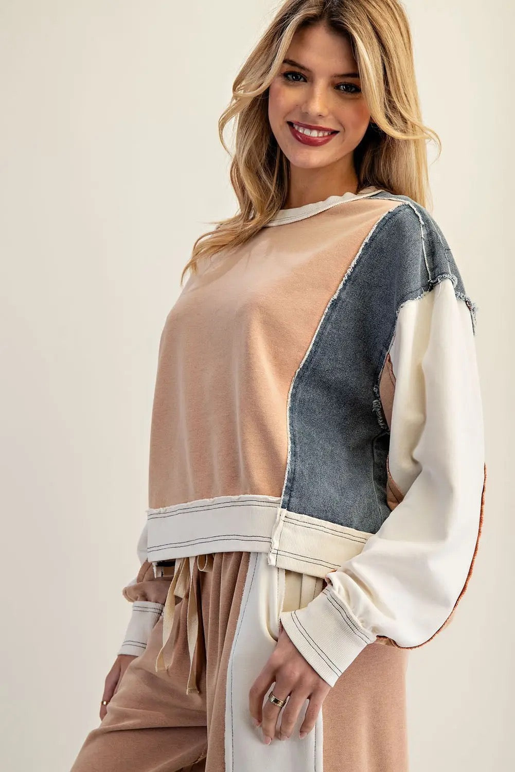Patchwork Lounge Top