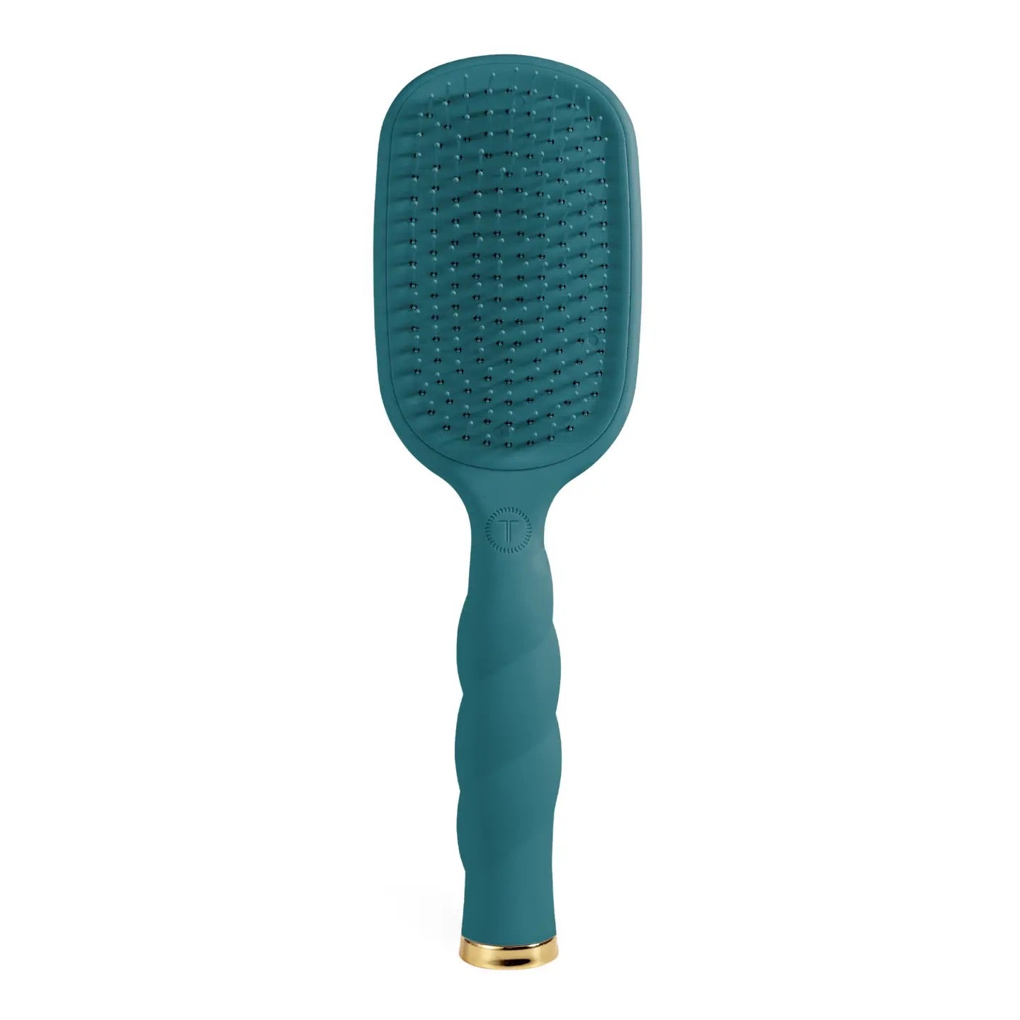 Detangler Hair Brush For Thick Hair - Teal with It